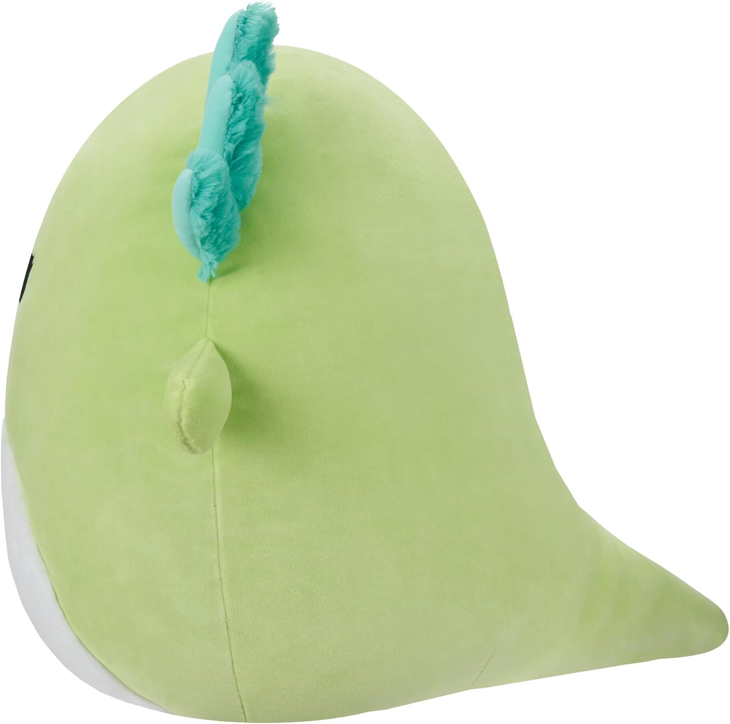 Squishmallows Ajolote verde Mipsy original de 16 pulgadas con vientre blanco difuso – Peluche oficial de Jazwares grande y ultrasuave
