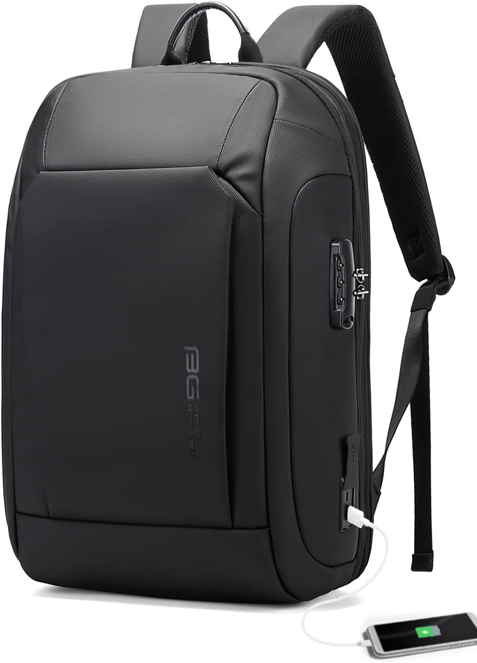 BANGE Mochila inteligente para computadora portátil de negocios que puede contener una mochila de viaje para laptop de 15.6 pulgadas, bolsa de