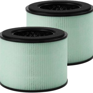 SAKEGDY Paquete de 2 filtros HEPA BS-08 de repuesto, compatible con PARTU BS-08Purificador Clarifion AerClear, sistema de filtración 3 en 1 que SAKEGDY Paquete de 2 filtros HEPA BS-08 de repuesto, compatible con PARTU BS-08Purificador Clarifion AerClear, sistema de filtración 3 en 1 que