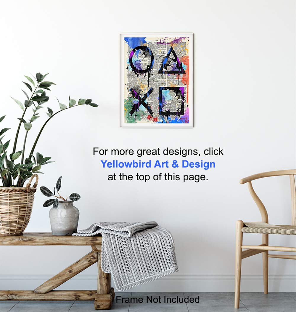 Gaming Room Decor – Game Room Decor – Video Game Decorations -Gamer Gifts for Men, Teens, Kids – Remote Control Wall Decor for Family Room, Den,
