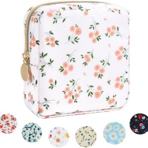 Nolon – Mini bolsa de maquillaje para mujeres y niñas, bonita bolsa de maquillaje preparada para cosméticos con cremallera, bolsa organizadora, Nolon – Mini bolsa de maquillaje para mujeres y niñas, bonita bolsa de maquillaje preparada para cosméticos con cremallera, bolsa organizadora,