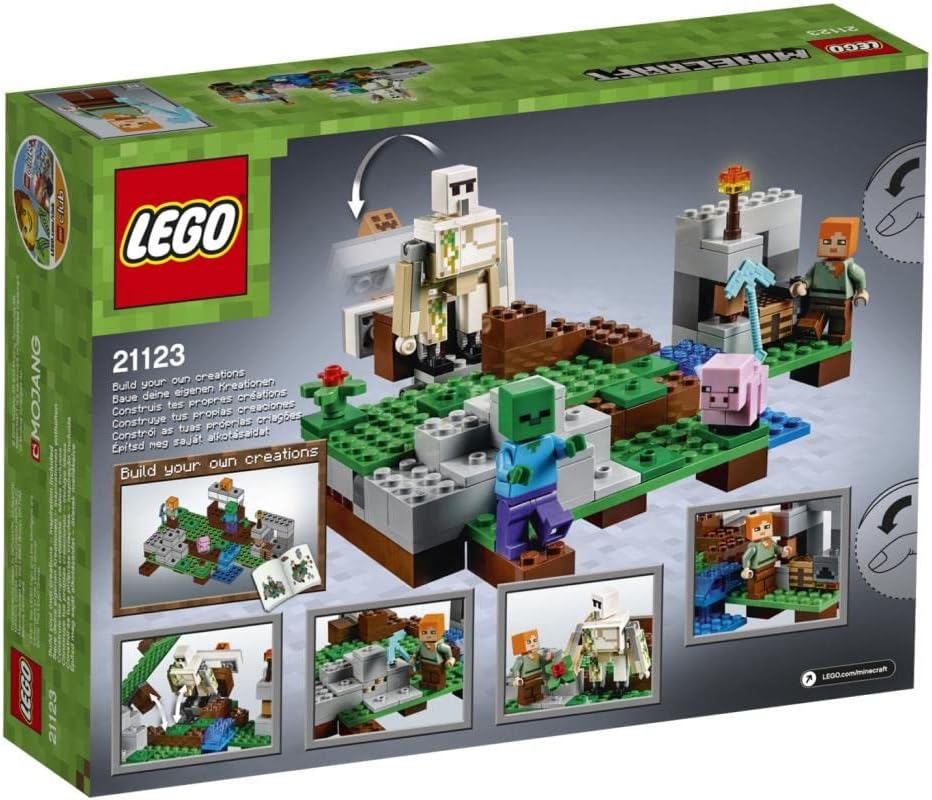 LEGO Minecraft 21123 El Golem de Hierro