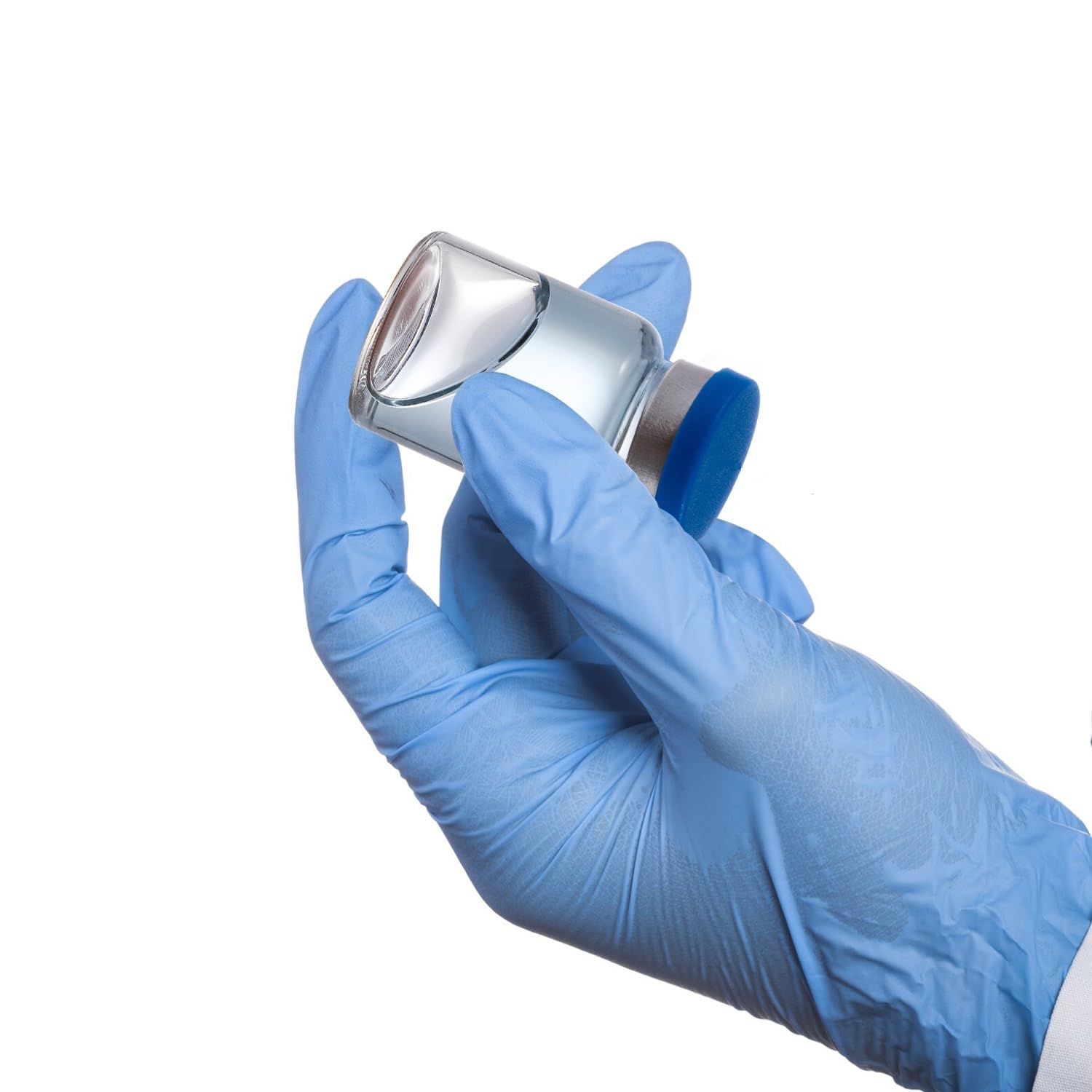 Paquete de 100 viales de vidrio de 0.18 onzas líquidas, viales de vidrio transparente con tapas abatibles de plástico y aluminio y tapones de goma,