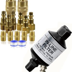 AI303 – Filtro de aire en línea con accesorios de herramientas de aire (paquete 1 de 1) AI303 – Filtro de aire en línea con accesorios de herramientas de aire (paquete 1 de 1)