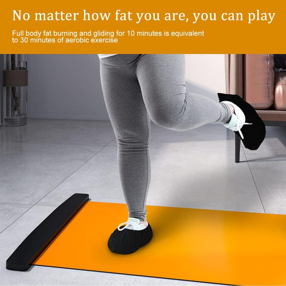 Tabla deslizante, equipo de ejercicio para entrenamientos de bajo impacto en interiores y entrenamiento deportivo, tabla de entrenamiento para