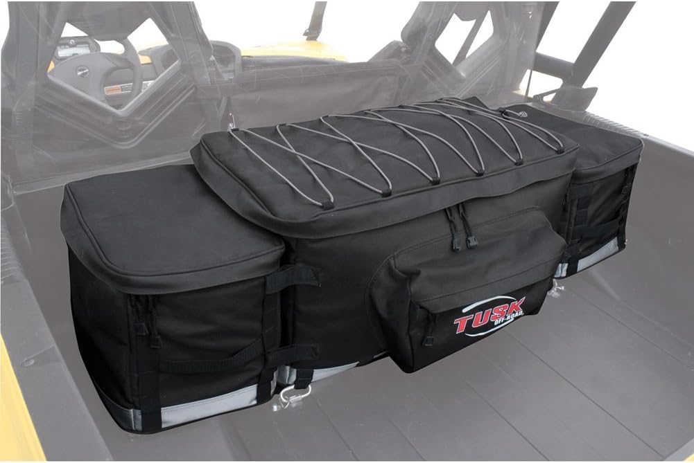 TUSK Paquete de almacenamiento modular UTV negro para Yamaha Wolverine X4 XT-R 2020-2021