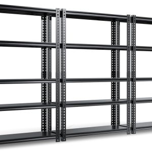 LILYPELLE Estantería de garaje resistente, estantes de almacenamiento de metal de 72 pulgadas, estantes de almacenamiento ajustables de 5 niveles, LILYPELLE Estantería de garaje resistente, estantes de almacenamiento de metal de 72 pulgadas, estantes de almacenamiento ajustables de 5 niveles,