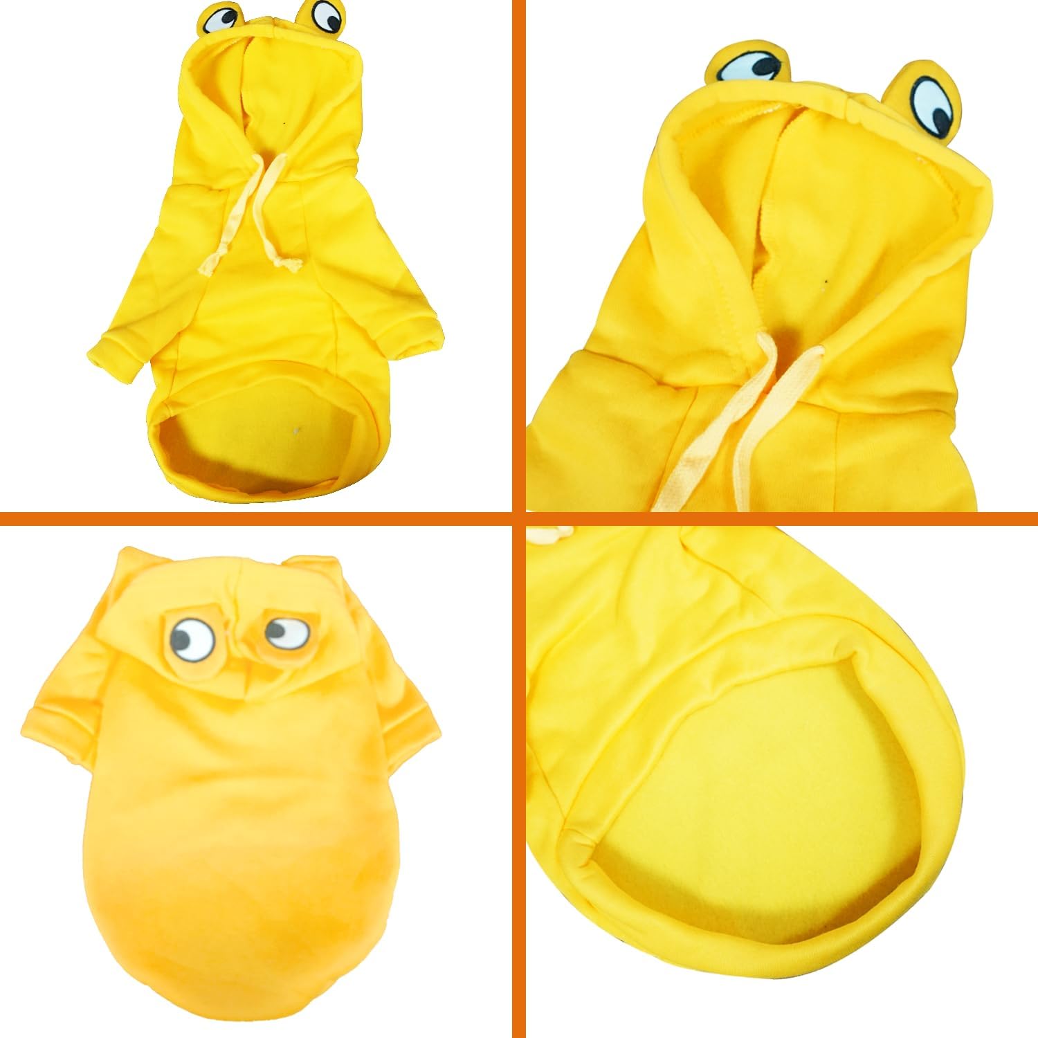 Suéter para perro, sudadera con capucha para perro, suéter de gato, disfraz de gato, disfraz de rana con forma de rana, ropa de cosplay, suéter