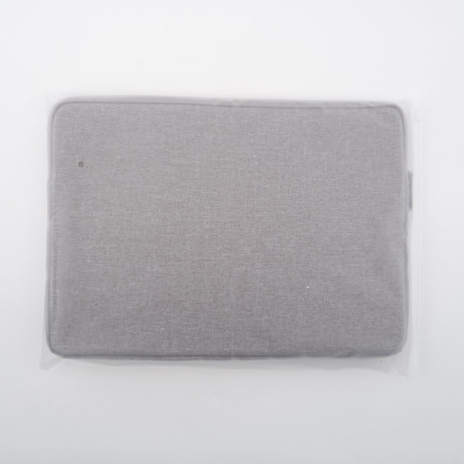 Funda para laptop de 11 pulgadas para MacBook Air de 11 a 11.6 pulgadas, funda acolchada de poliéster impermeable delgada con bolsillo pequeño, gris
