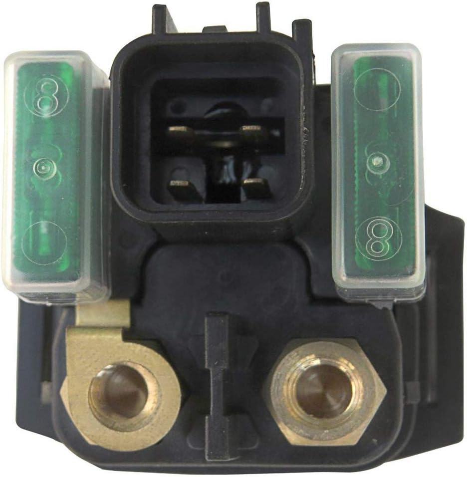 Amhousejoy Relé solenoide de arranque apto para motocicleta Suzuki 800 VZ800 VZ800Z VZ 800 Z Marauder 1997-2009