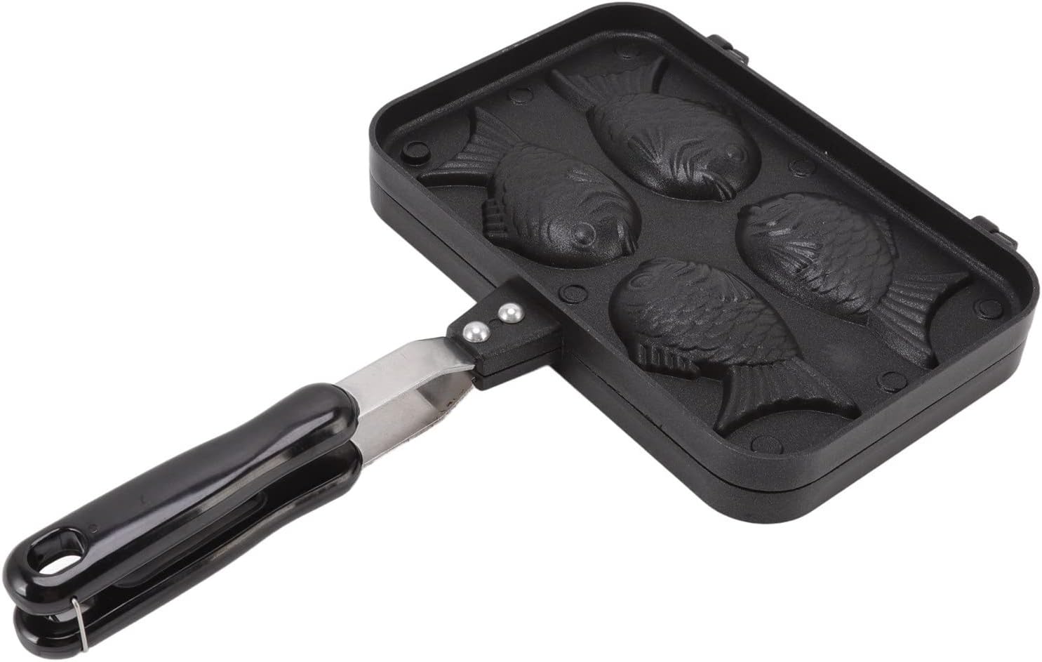Máquina para hacer gofres, molde Taiyaki en forma de pescado, antiadherente, para hornear gofres, herramienta para hornear para el hogar, cocina,