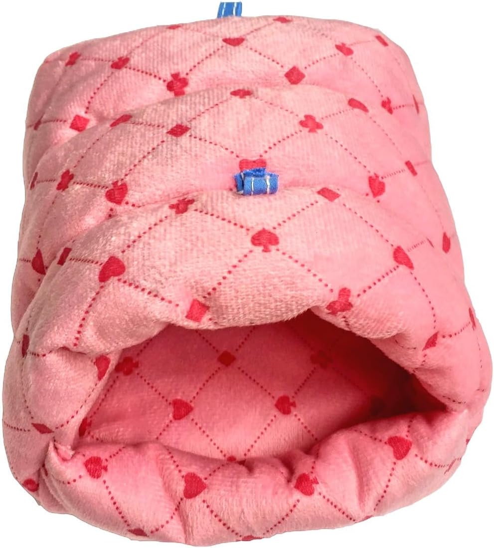 Cama para cobayo, hámster, animales pequeños, cama con forma de cueva para colgar