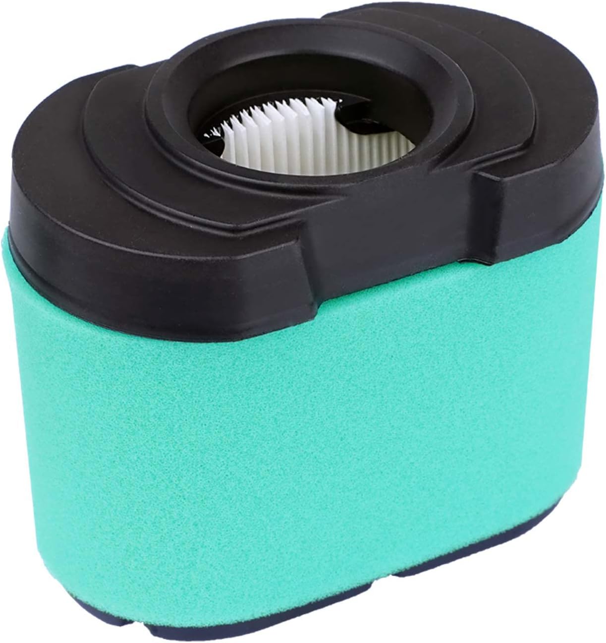 HEYZLASS Paquete de 2 filtros de aire GY21057, repuesto para John Deere MIU11515 Z425 792105 YT4000 407777 40G777 40H777 44M777 44P777 Filtro de