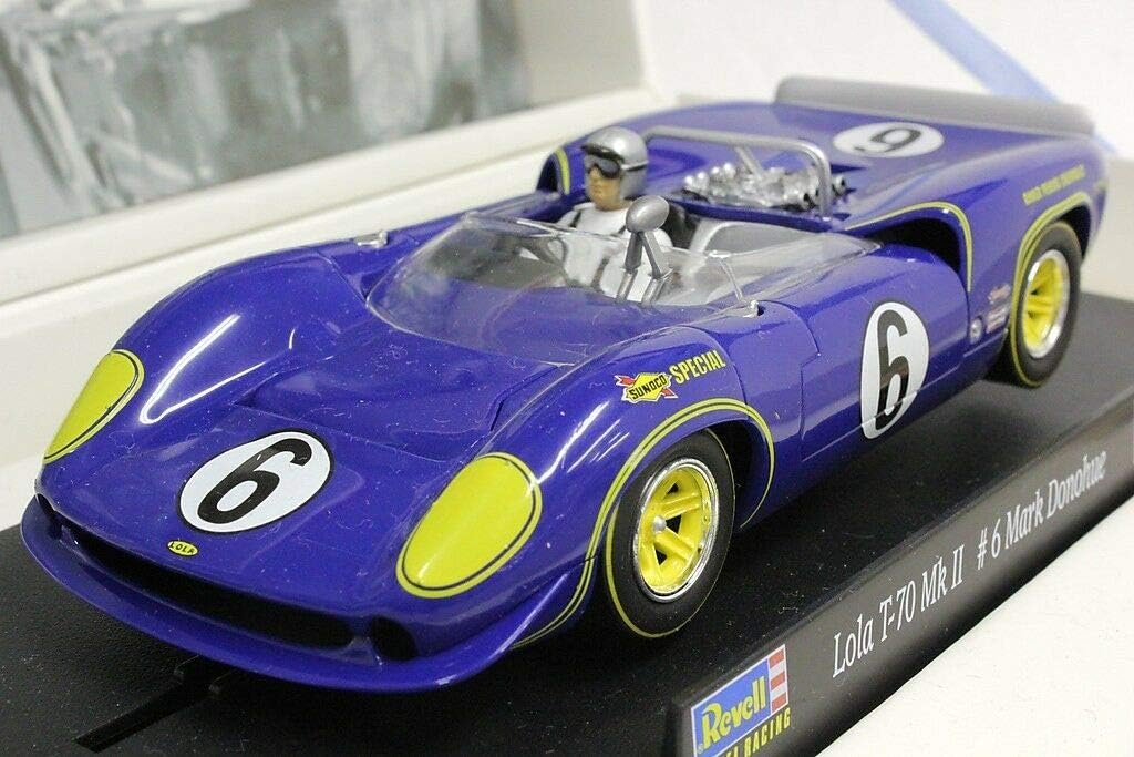 Monogram 132 Lola T-70 Driver #6 Mark Donohue Slot Car
