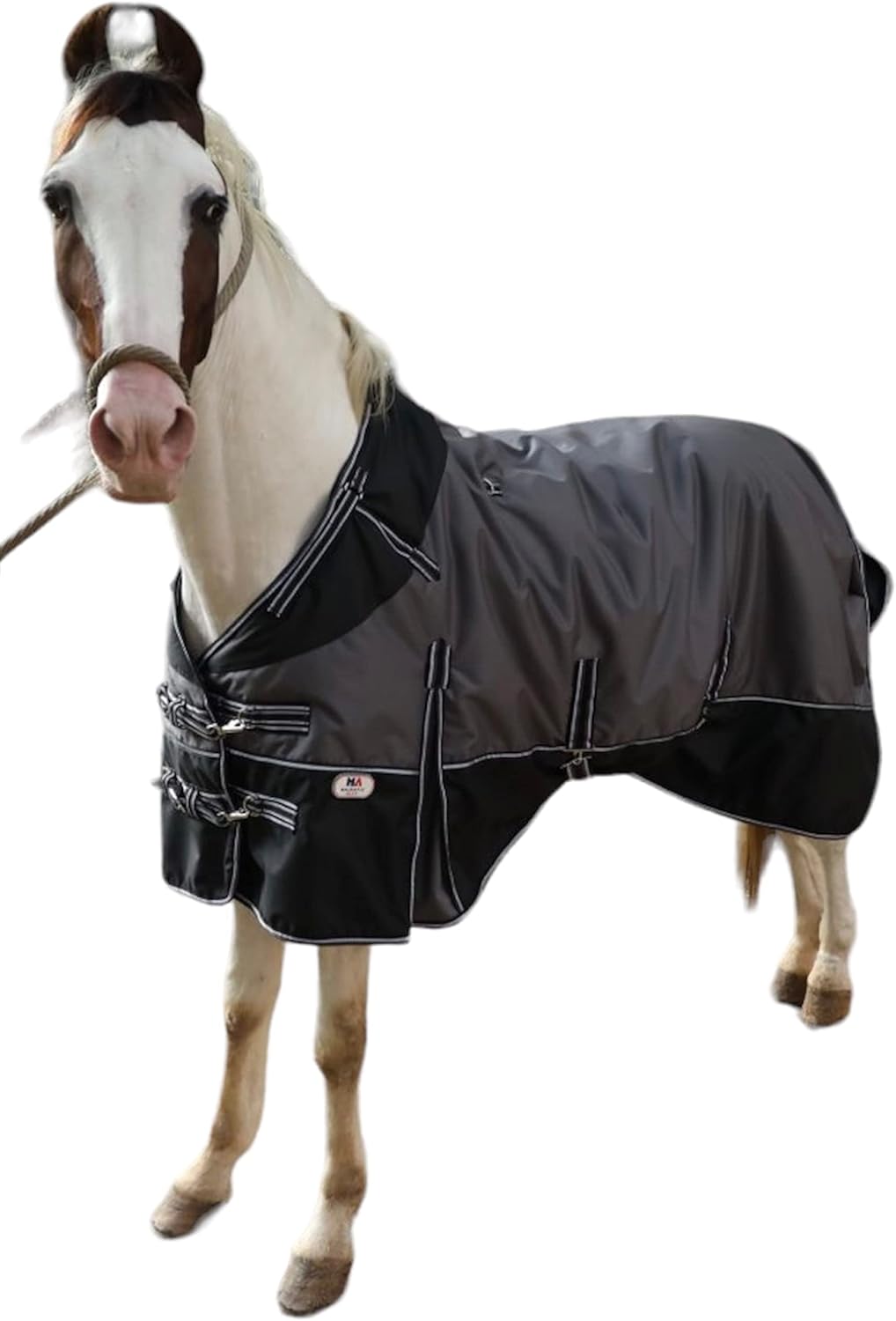 Majestic Ally Manta de nailon Ripstop 600 D con cobertura impermeable, pesada, resistente a la lluvia y a la intemperie, para otoño o clima frío en