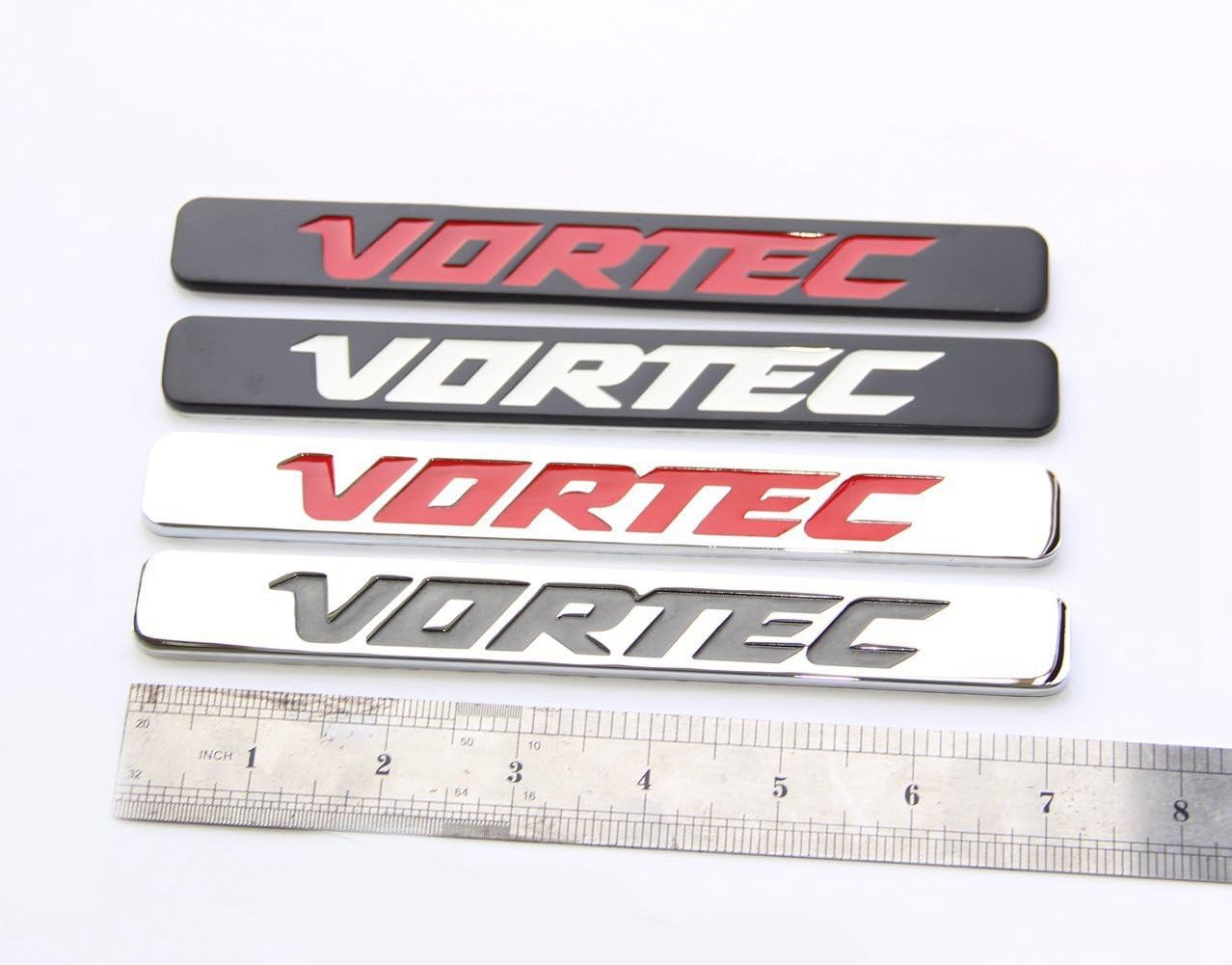 2 emblemas OEM Vortec para Silverado GM Truck 6.0 Litro 1500 2500Hd Insignia cromada