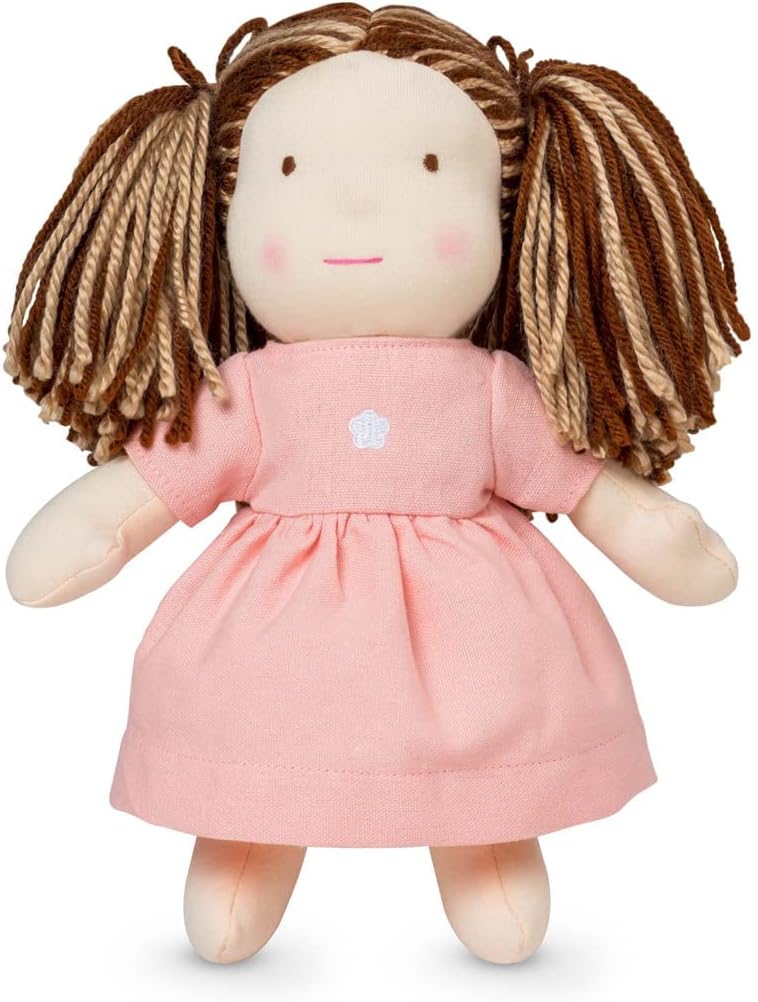 lulujo Muñeca  10 pulgadas  Calidad de reliquia  Artesanía fina y trabajo manual detallado  Estilo Waldorf (Madi)
