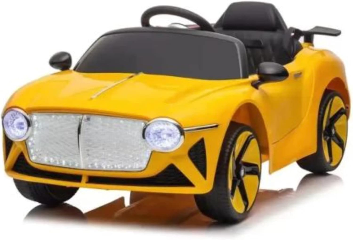 Coche recargable para niños control remoto, faros y aventuras infinitas  Juguete ideal para interiores y exteriores para niños (rojo)