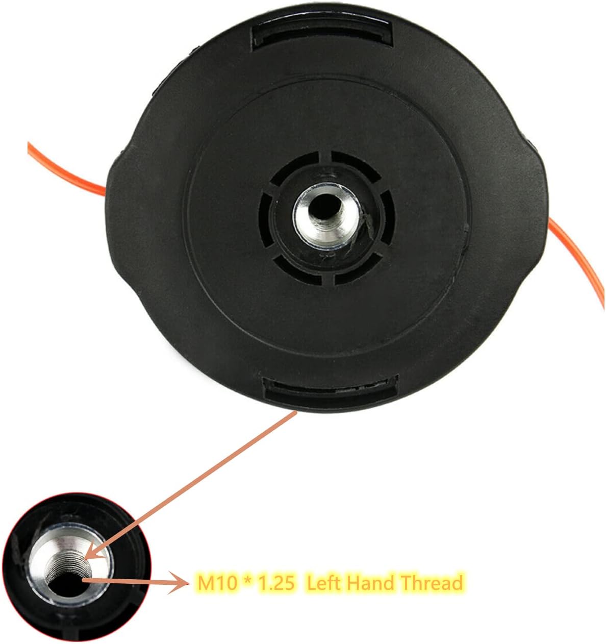 T25 Tap Advance – Cabezal de recortadora de cuerda para Husqvarna 124L, 125L, 125LDx, 128L, 128LD, 128LDx, 128R, 128RJ, 223L, 223R, recortadora de
