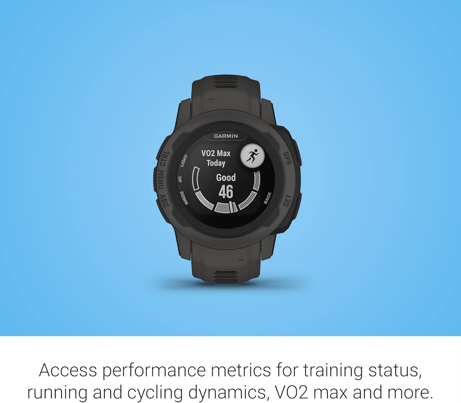 Garmin Instinct 2S, reloj resistente para exteriores de menor tamaño con GPS, fabricado para todos los elementos, con soporte multi-GNSS,