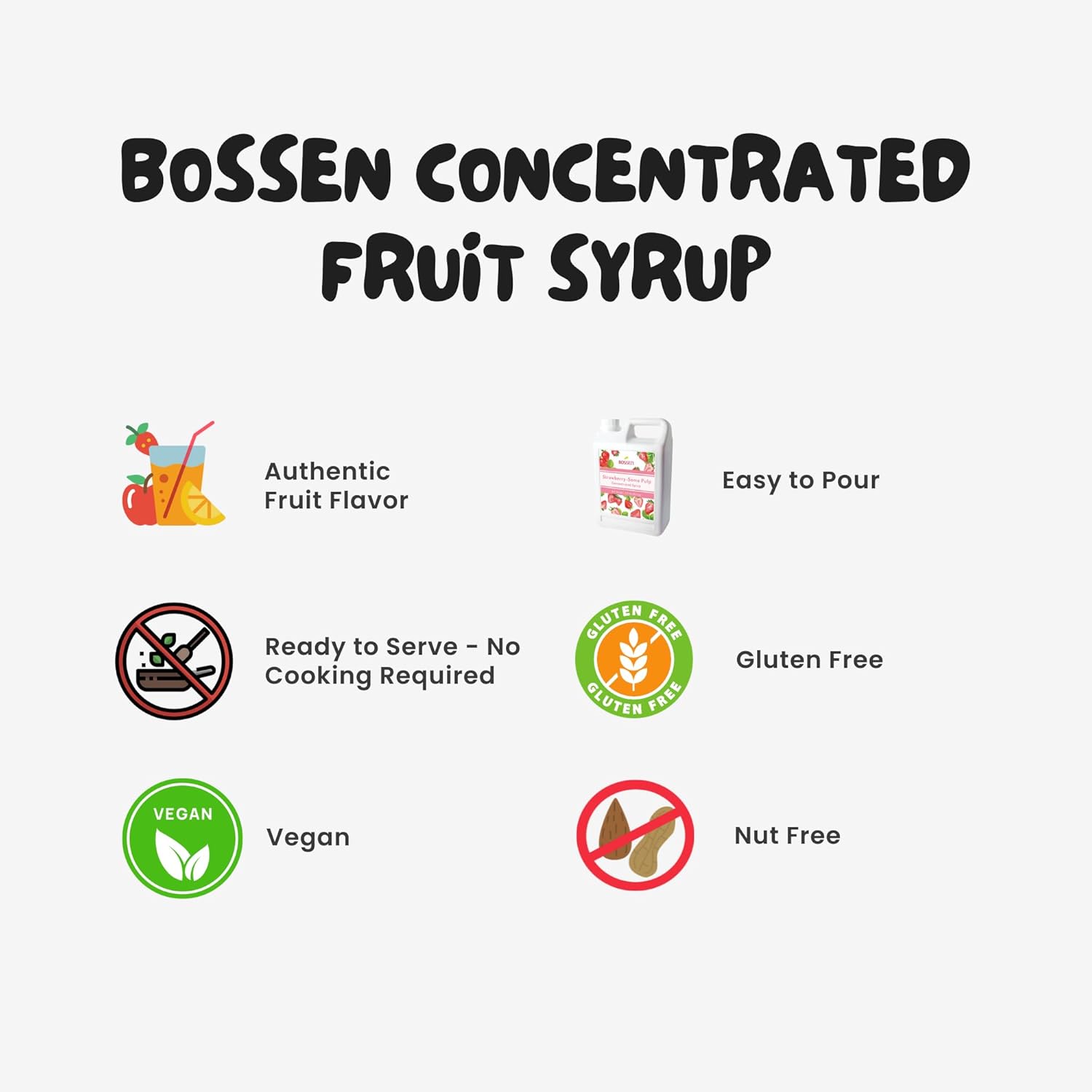 Bossen Jarabe concentrado_5.5 lb (Piña)