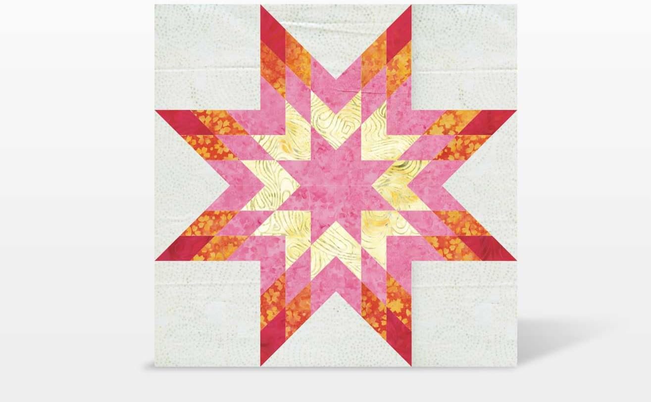 AccuQuilt GO! Prairie Star – Troquel acabado de 14 pulgadas  Suministros de acolchado, troqueles de corte, troqueles AccuQuilt Go  Acolchado,