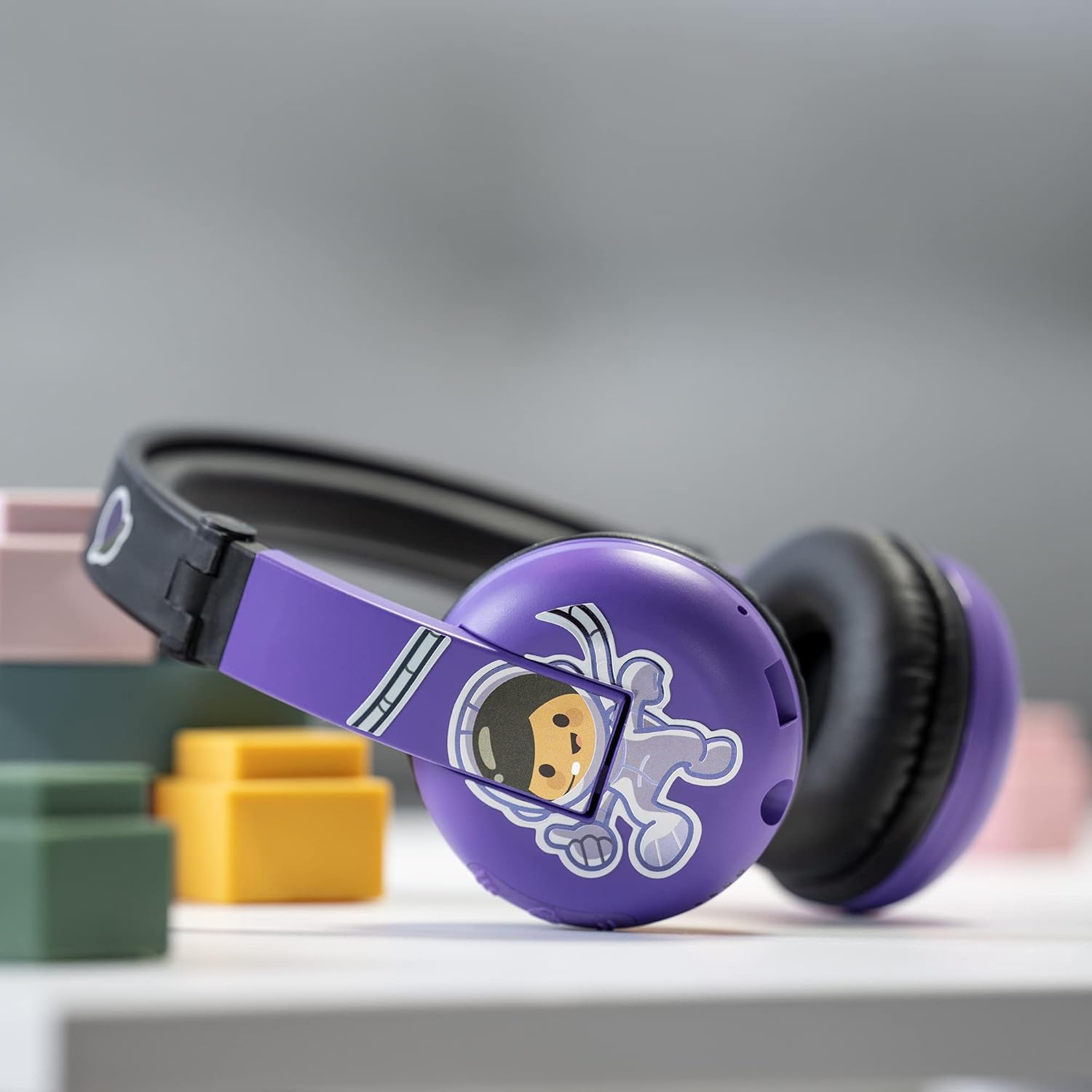 Hecho para Tienda, auriculares Bluetooth para niños de 3 a 7 años