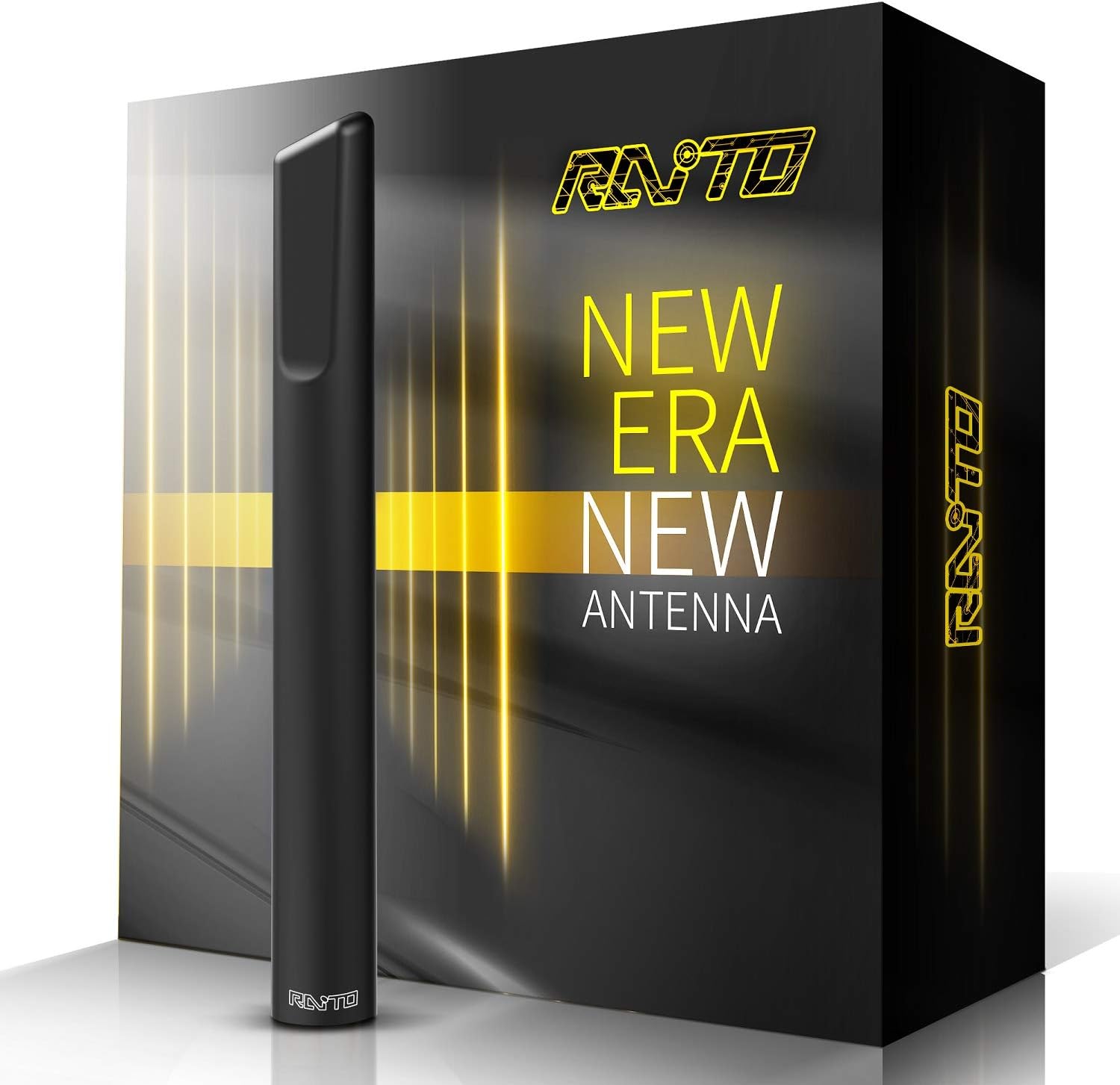 RAITO Antena corta de radio AM FM de 4.8 pulgadas compatible con Tacoma 1995-2016