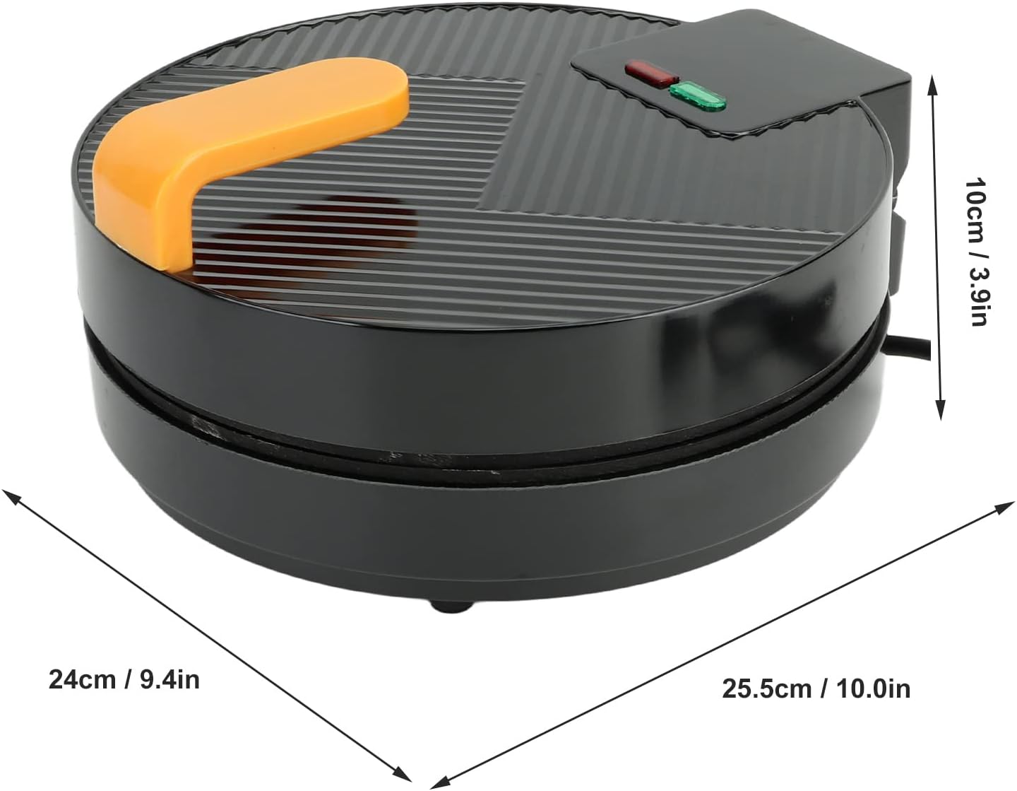 Mini máquina para hacer donas para desayuno amigable con niños con superficie antiadherente para desayuno, aperitivos, postres hace 8 donas enchufe