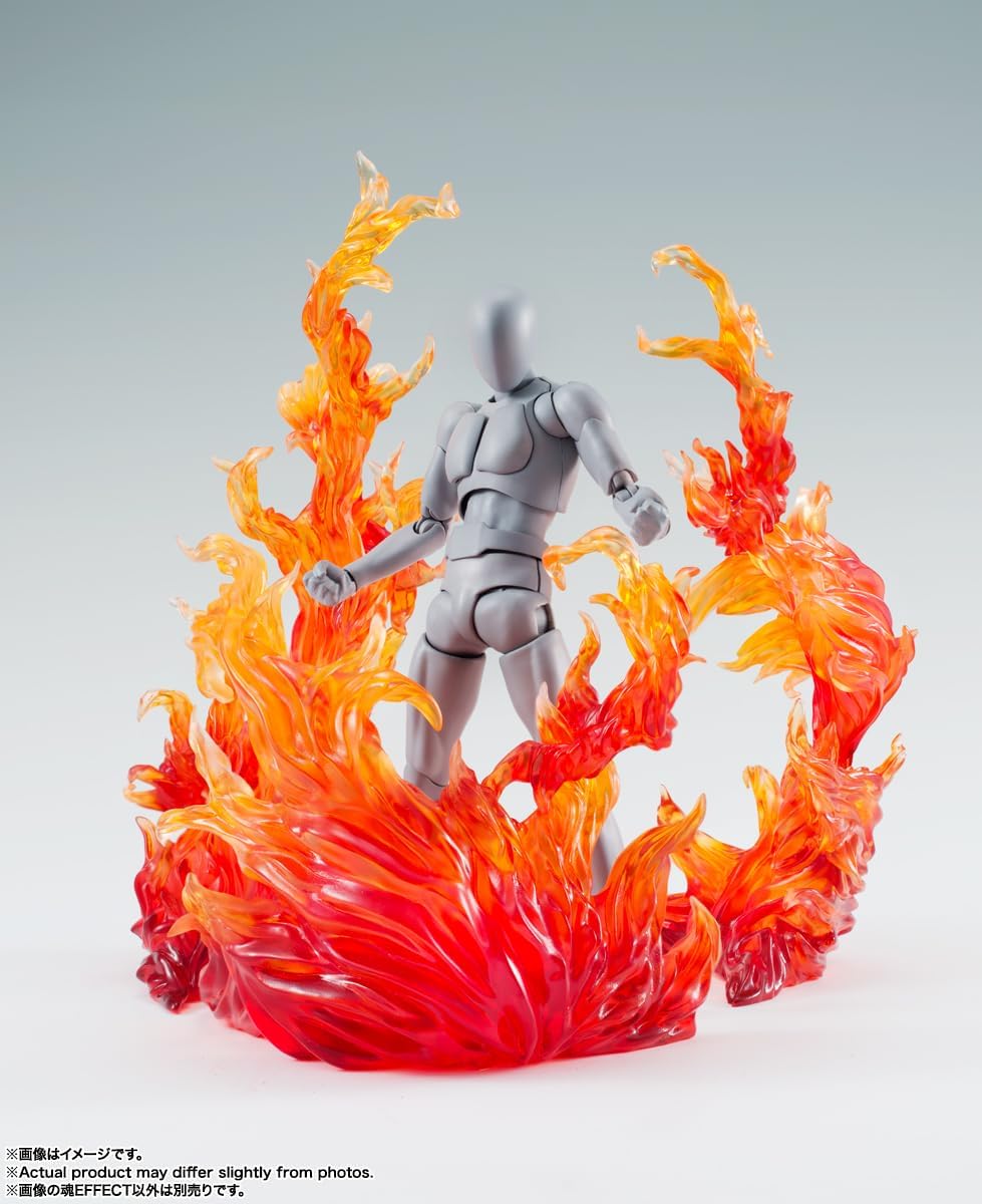 TAMASHII NATIONS – Burning Flame Red ver. para S.H.Figuarts, Bandai Spirits Tamashii Effect