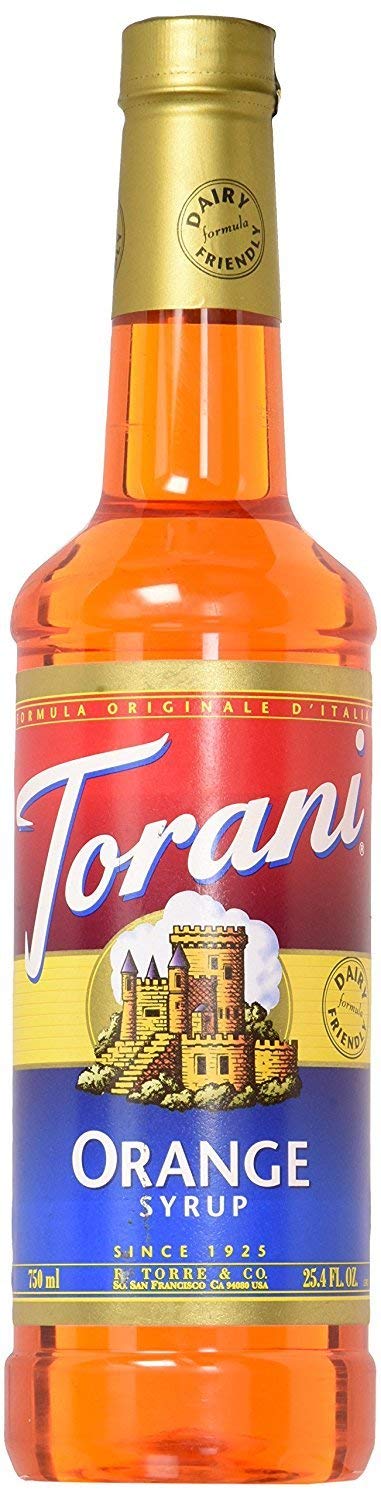 Torani Jarabe – Naranja – PET – 25.4 fl oz