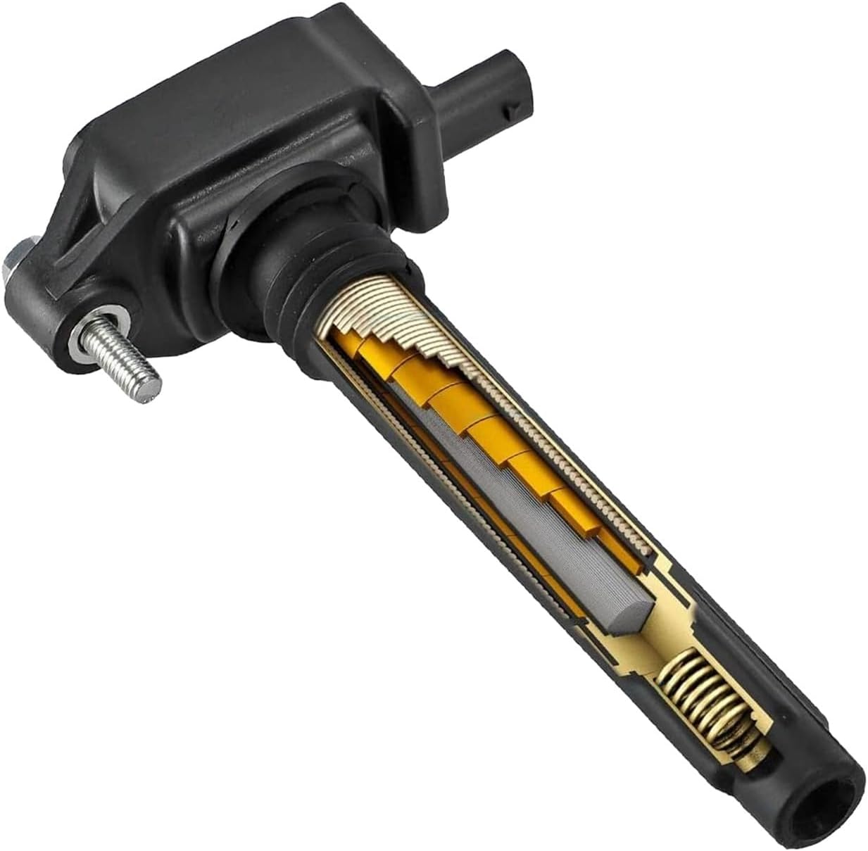 6 bobinas de encendido+6 bujías de iridio compatibles con Jeep Dodge Chrysler Ram 3.6L V6 UF648 5149168AI 5C1848 IXUH22 DQG1176 GN10616