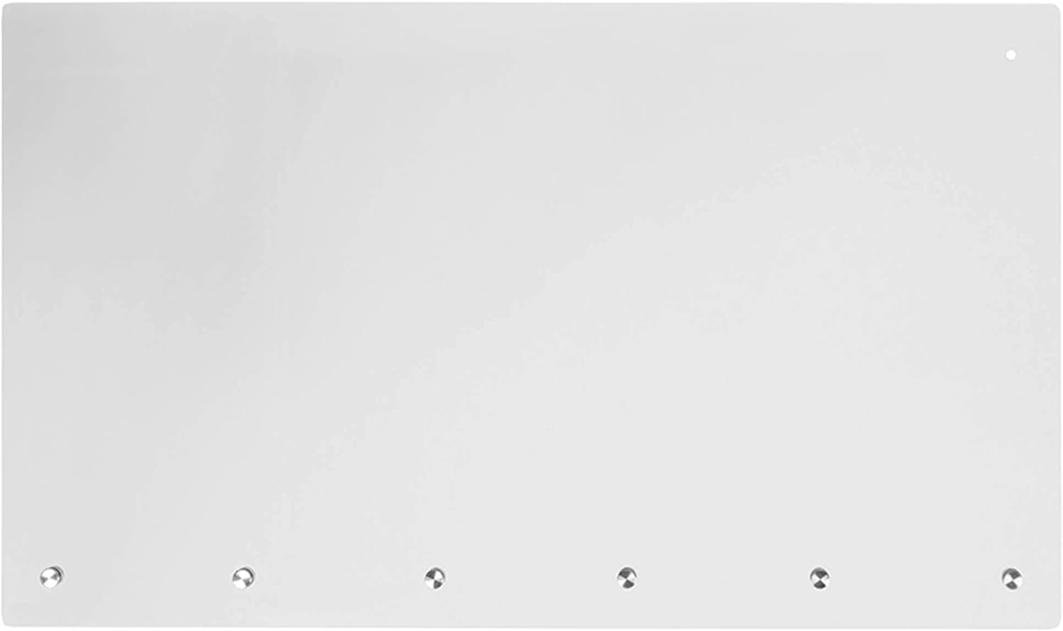 Flash Furniture Protector de acrílico transparente para colgar estornudos, panel de plástico para cajero, escritorio, mostrador y recepción