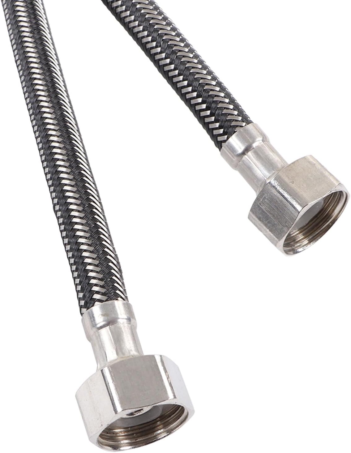 Sonew Kit de rociador de grifo de fregadero de champú, interruptor frío caliente, grifo de cama con manguera de 47.2 in, pieza de grifo de agua de