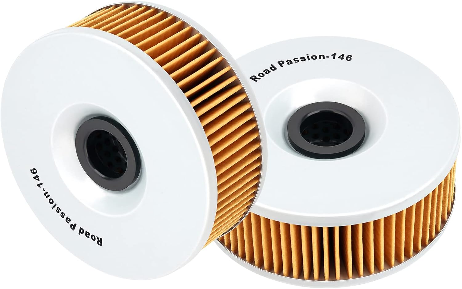 Road Passion – Filtro de aceite para Yamaha VMX1200 V-MAX 1200 1985-1995  XVZ1200 VENTURE ROYALE 1200 1983-1986 (paquete de 2)
