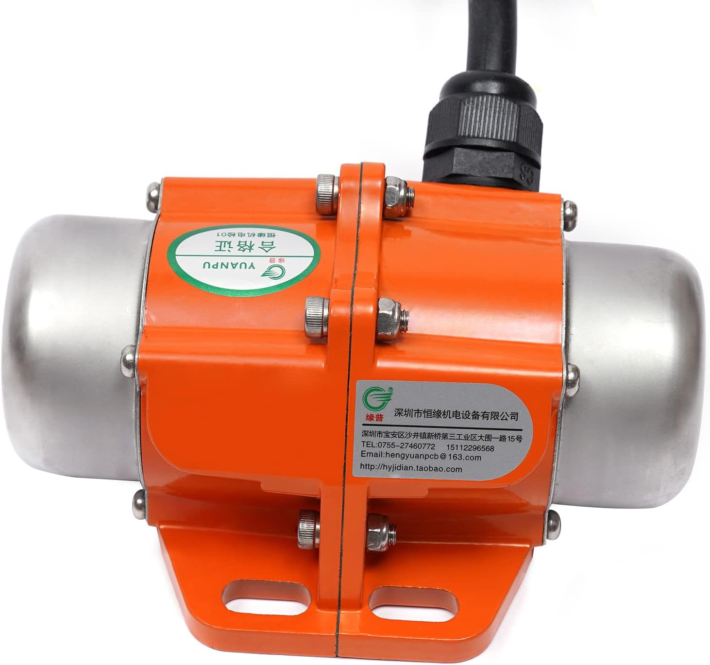 Vibración concreta del motor de vibración 30W – 3600RPM, vibradores vibratorios asíncronos de la aleación de aluminio de la CA 110V para la