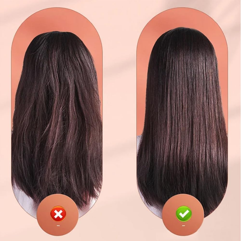 Mini rizador de doble propósito, mini plancha plana 2 en 1, rizador de pelo pequeño recargable por USB para cabello corto y largo (blanco)