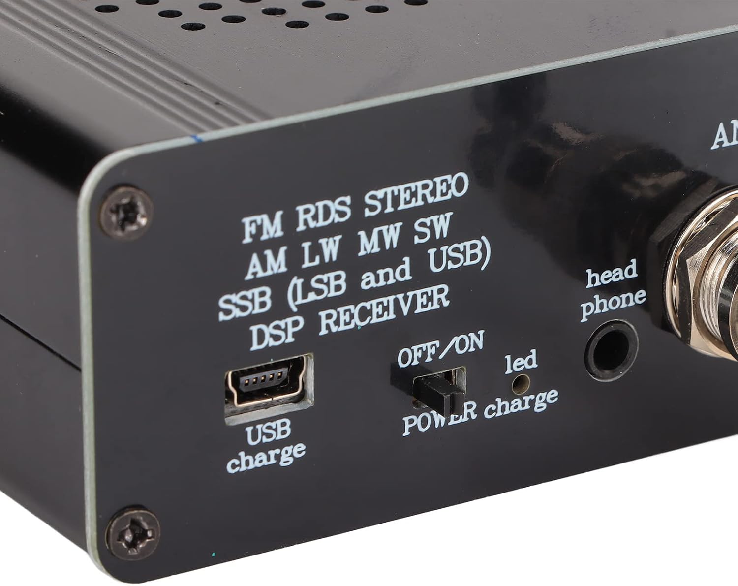 Receptor de radio portátil Escáner de banda completa FM AM (MW SW) SSB (LSB USB) Grabador de mano Si4732, todo en uno receptor de radio escáner y