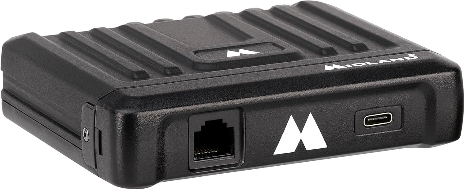 Midland Radio GMRS MicroMobile de marca Jeep MXT275 – Radio bidireccional de 15 vatios con micrófono de control integrado – Antena de montaje