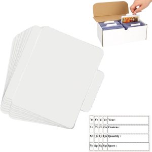 Cajas de cartón para tarjetas intercambiables, béisbol, fútbol, baloncesto, hockey, deportes, caja de almacenamiento de tarjetas coleccionables para Cajas de cartón para tarjetas intercambiables, béisbol, fútbol, baloncesto, hockey, deportes, caja de almacenamiento de tarjetas coleccionables para