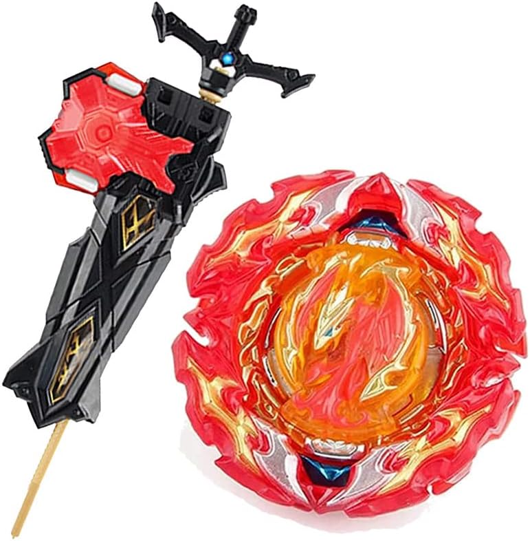 Sword Launcher Lr Blade Set Metal Fusion Bay BurstGyro DB B-191-2 Prominence Phoenix Tapered Metal Universe-10 Bey Battling Top Toys Left Right