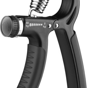 Entrenador de fuerza de agarre, fortalecedor de agarre de mano con resistencia ajustable de 11-132 libras (11.0-132.3 lbs), fortalecedor de Entrenador de fuerza de agarre, fortalecedor de agarre de mano con resistencia ajustable de 11-132 libras (11.0-132.3 lbs), fortalecedor de