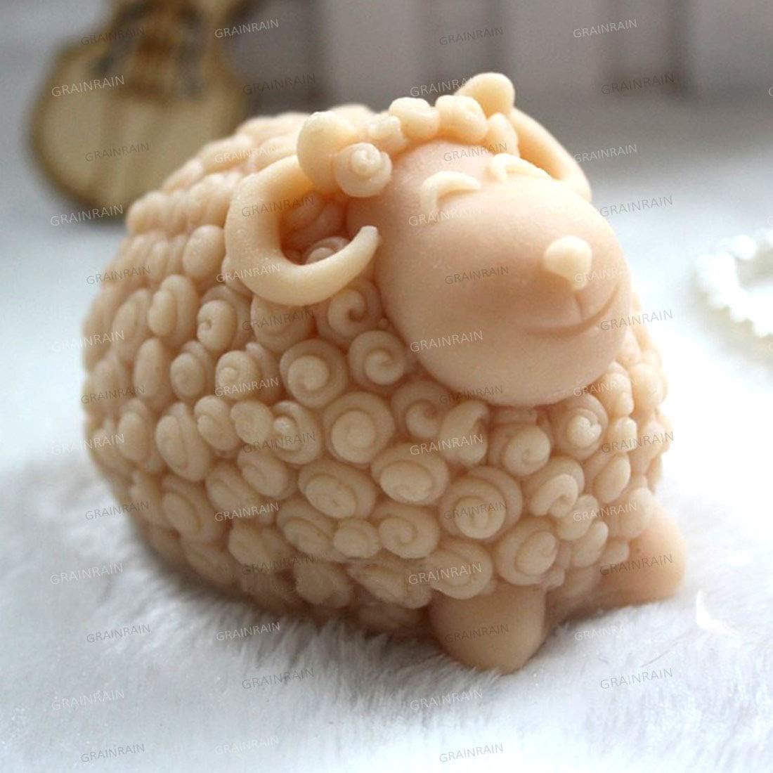 Craft Art – Molde de silicona para jabón, moldes de silicona hechos a mano para hacer jabón (11043)