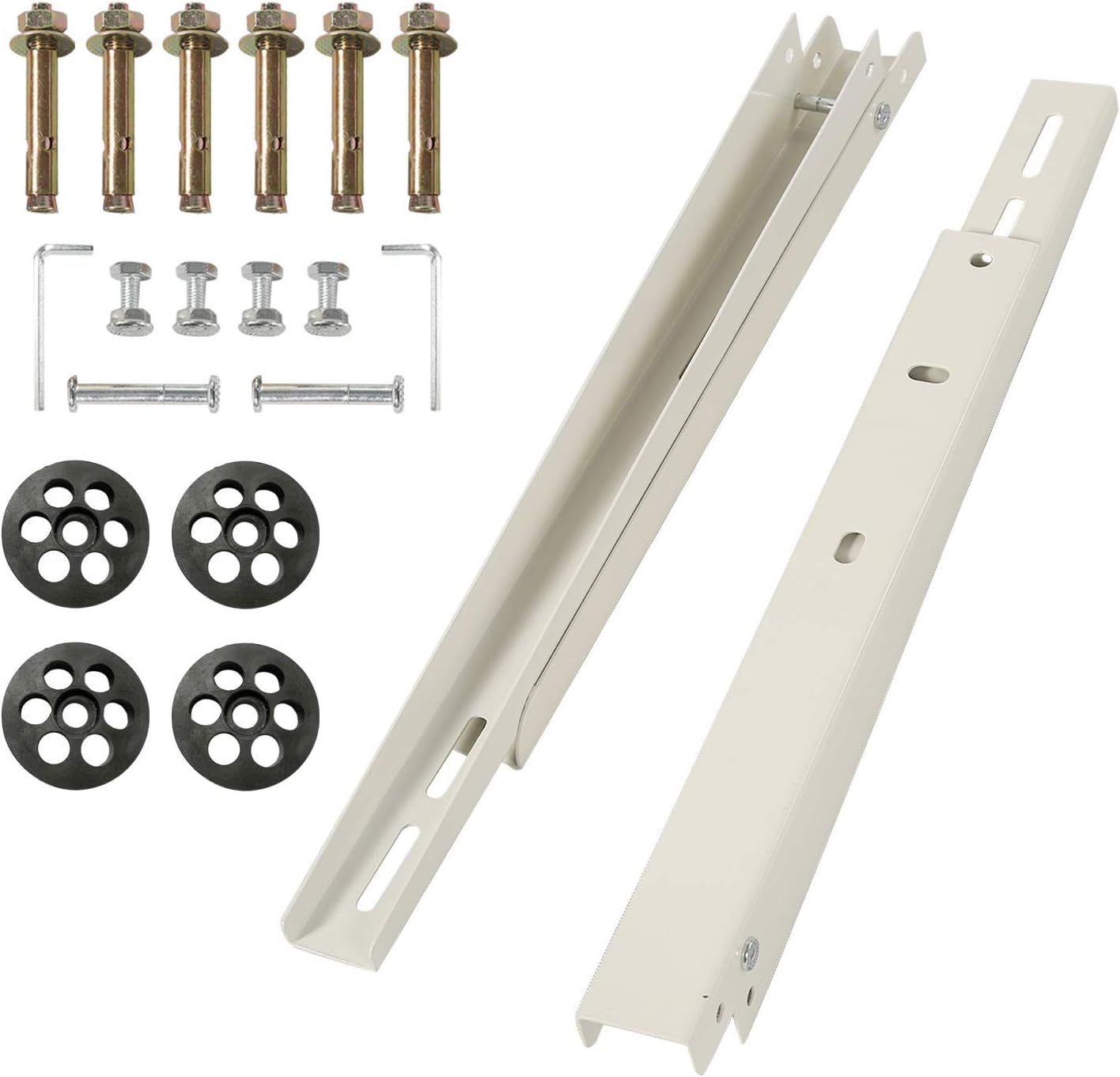 Mini soporte de montaje en pared dividida, soporte de condensador de aire acondicionado para 7000 BTU a 24000 BTU