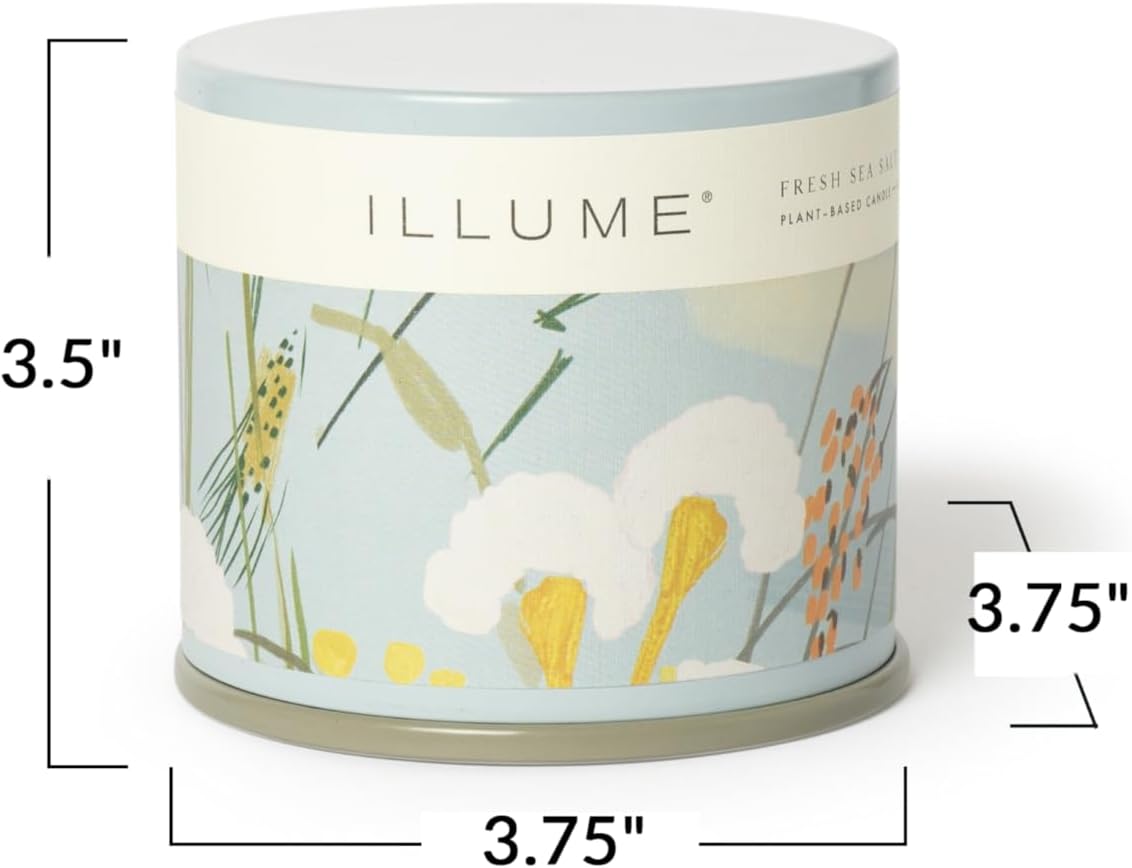 Illume Bellamente Done Essentials – Vela perfumada de sal marina fresca