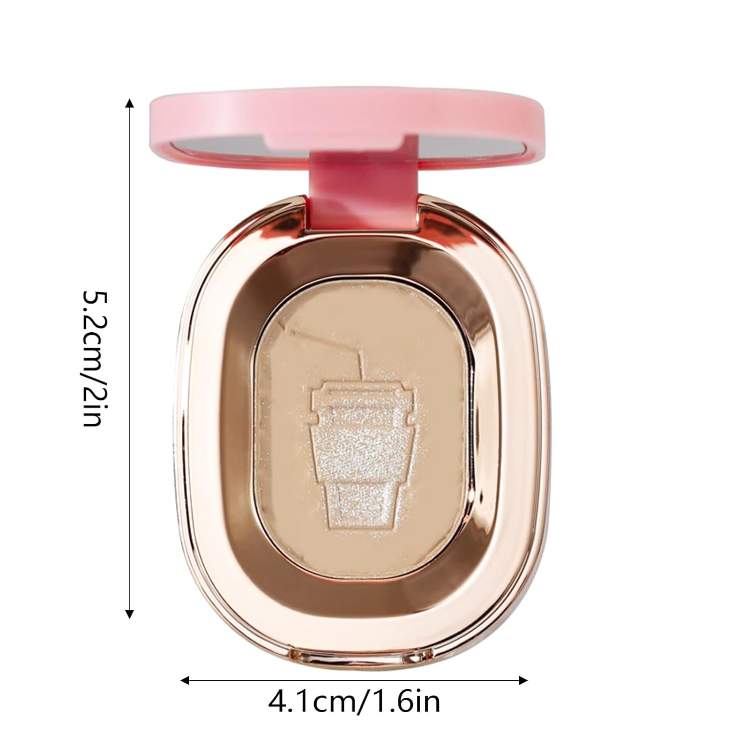 Girl Nudes Sombra de ojos monocromática Brillo fino Pearl Mattes Polarizado Daily Fairy Highlight Paletas de sombras de ojos brillo coreano