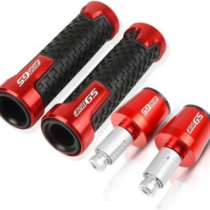 Motocicleta para BMW F650GS F 650 GS 2000 2001 2002 2003 2004 2005 2006 2007 motocicleta aluminio manillar manillar extremos enchufe mango extremo Motocicleta para BMW F650GS F 650 GS 2000 2001 2002 2003 2004 2005 2006 2007 motocicleta aluminio manillar manillar extremos enchufe mango extremo