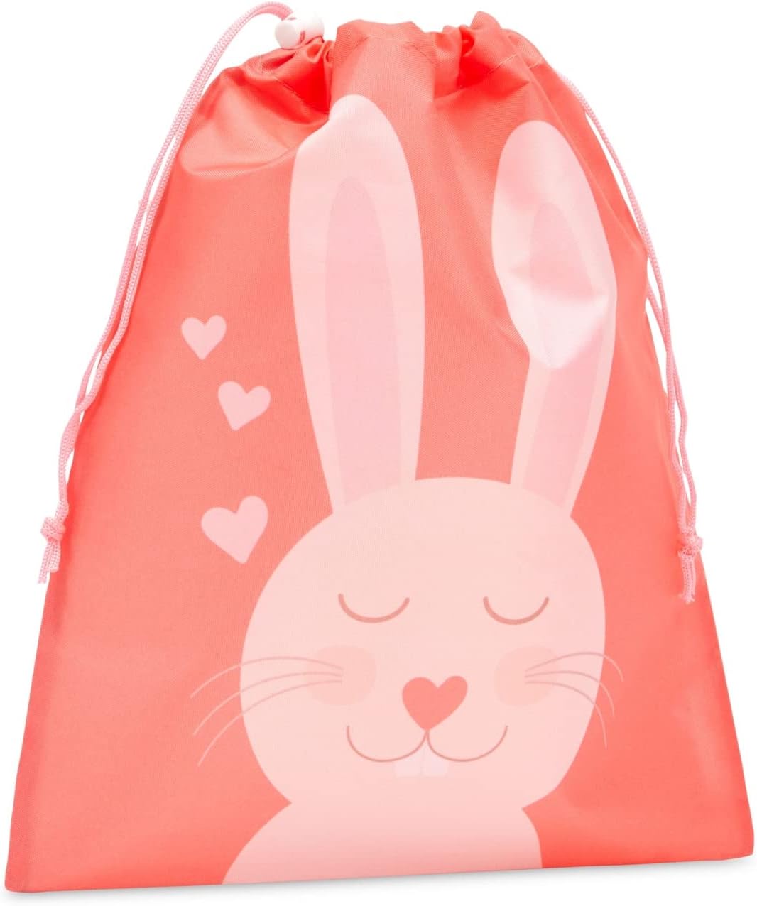 BLUE PANDA Paquete de 15 bolsas con cordón para fiestas temáticas de animales para cumpleaños de niños, 5 diseños (10 x 12 pulgadas)