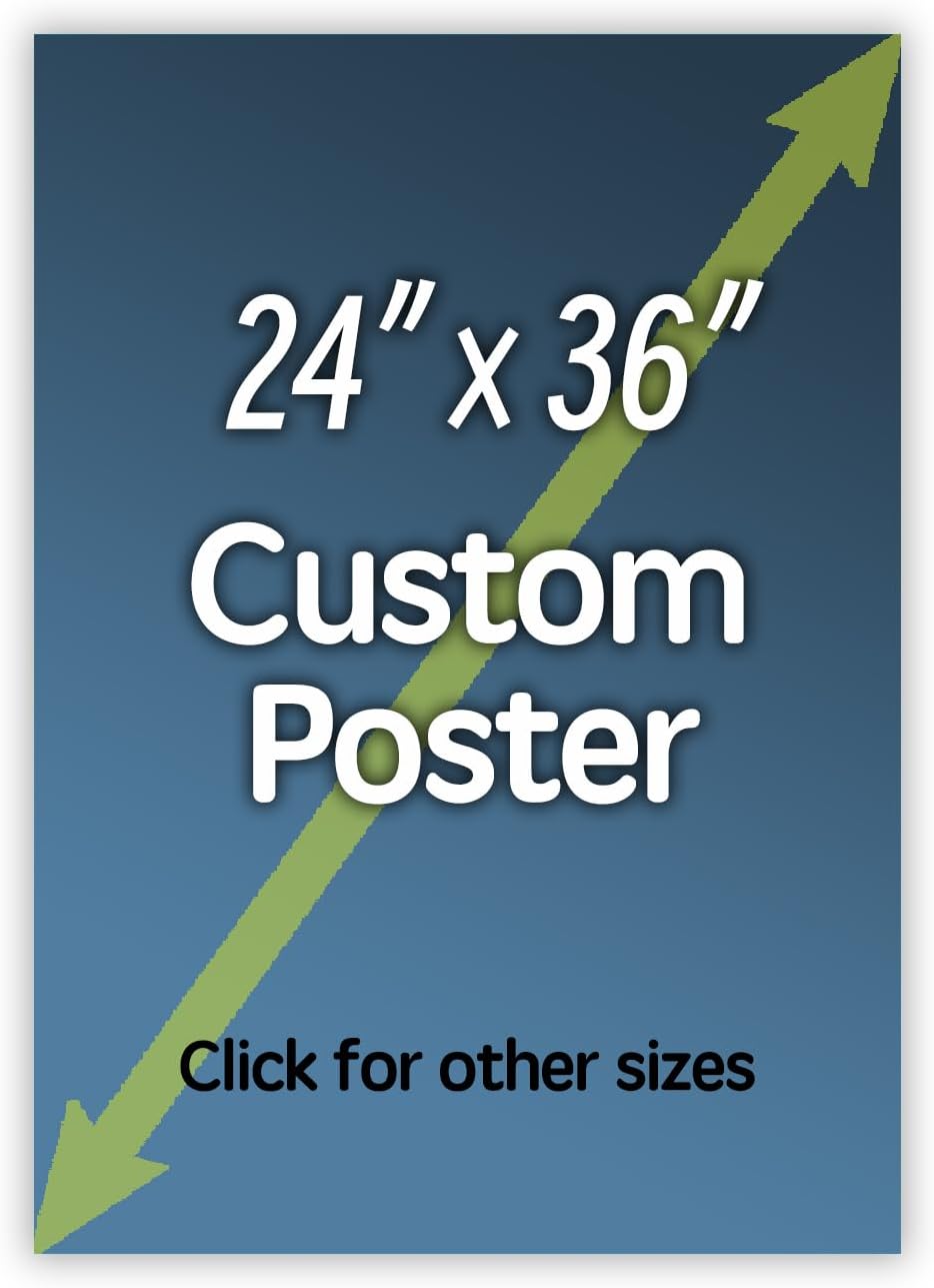 Impresiones de póster personalizadas, sube tu imagenfoto, impresión de imagen personalizada a póster, impresiones artísticas de pared (24 x 36
