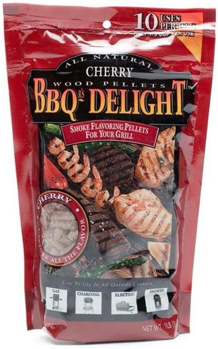 BBQ’R’s Delight – Pellets de madera de cerezo (1 libra)
